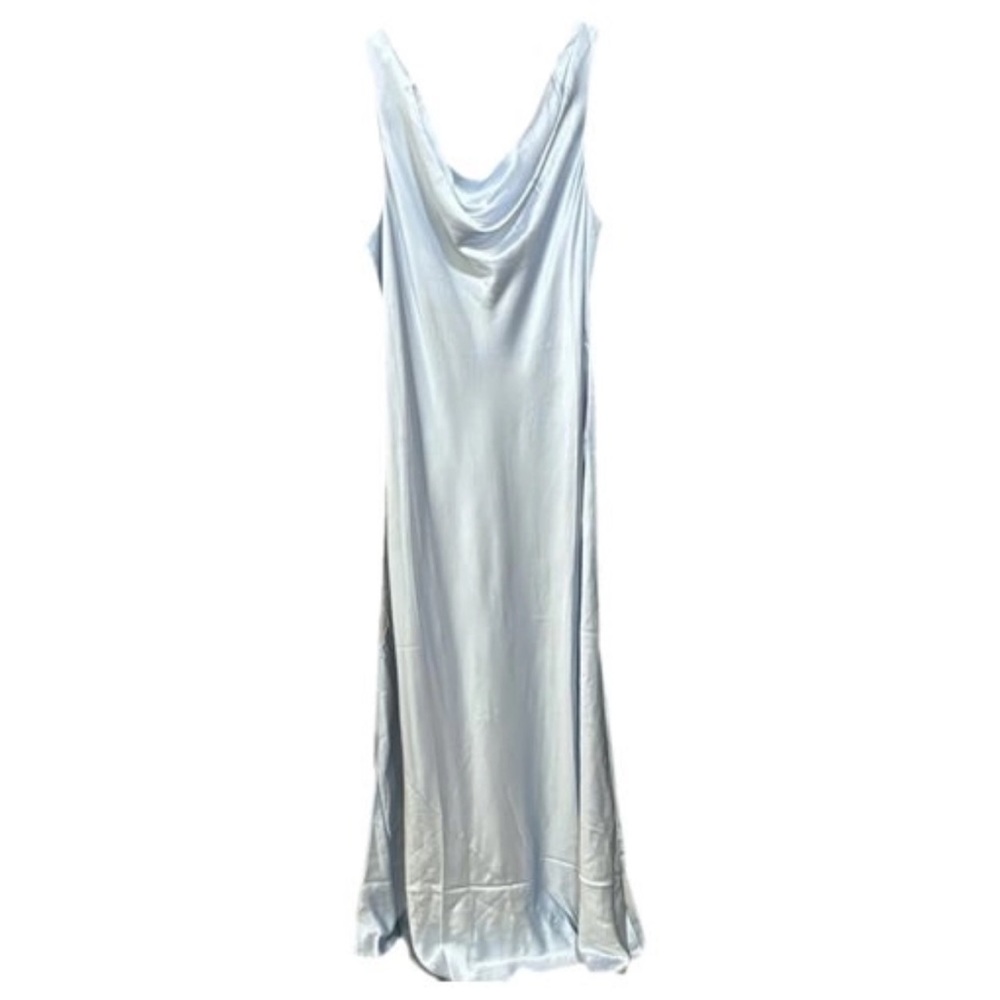 Rare NWT Reformation Annabelle 100% Silk Maxi Dress in Horizon Light